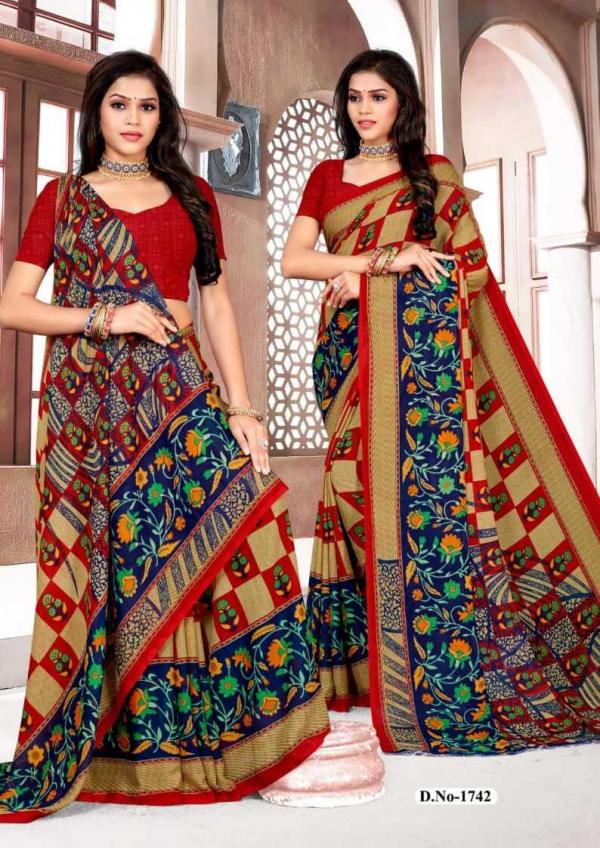 Kodas Butter Panner Vol 4 Fancy Printed Saree